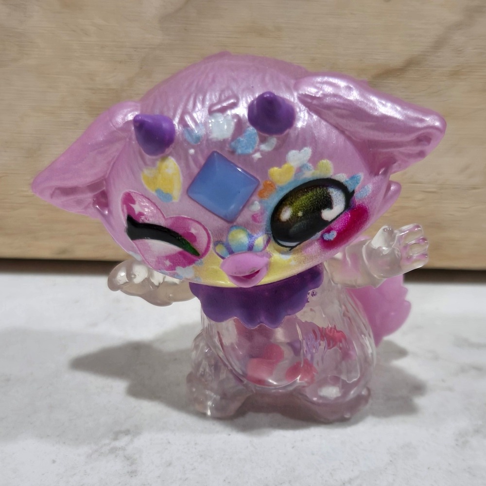 Magic Mixies Mixlings Shimmer Magic Pink Purple Translucent Confetti Figure Toy